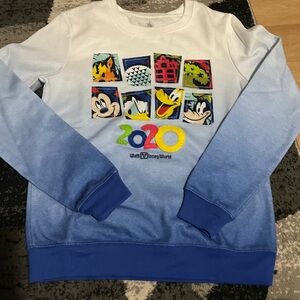 Disney Blue Ombré Graphic Sweatshirt 2020